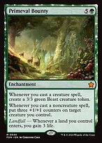 Primeval Bounty (FDN-644) - mythic