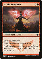 Mardu Runemark (FRF-107) - common - Foil