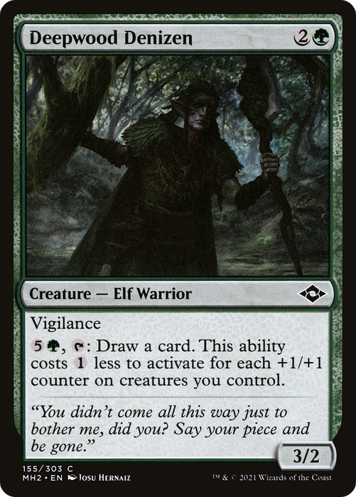 Deepwood Denizen (MH2-155) - common - Foil
