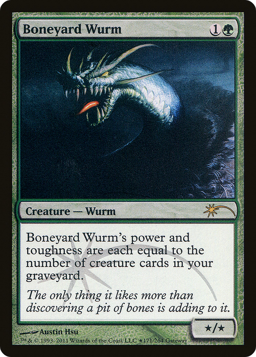 Boneyard Wurm (WPN-084) - rare - Foil