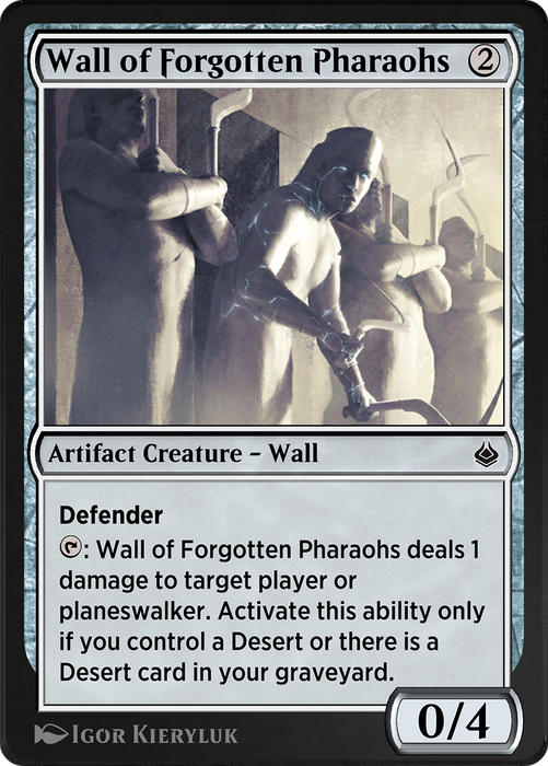 Wall of Forgotten Pharaohs (AKR-282) - common