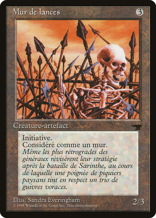 Wall of Spears (REN-166) - uncommon