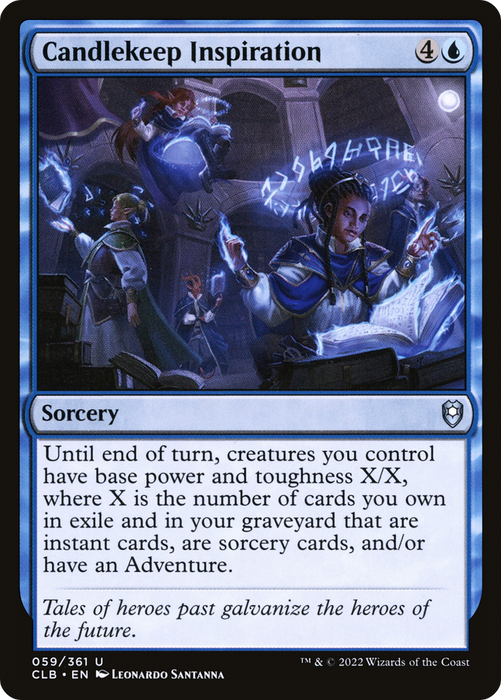 Candlekeep Inspiration (CLB-059) - uncommon - Foil