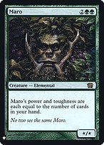 Maro (LIST-8ED-264) - rare - Foil