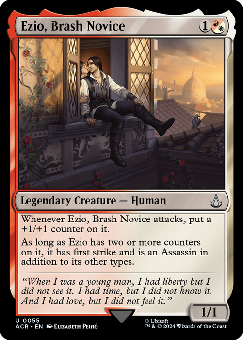 Ezio, Brash Novice (ACR-055) - uncommon