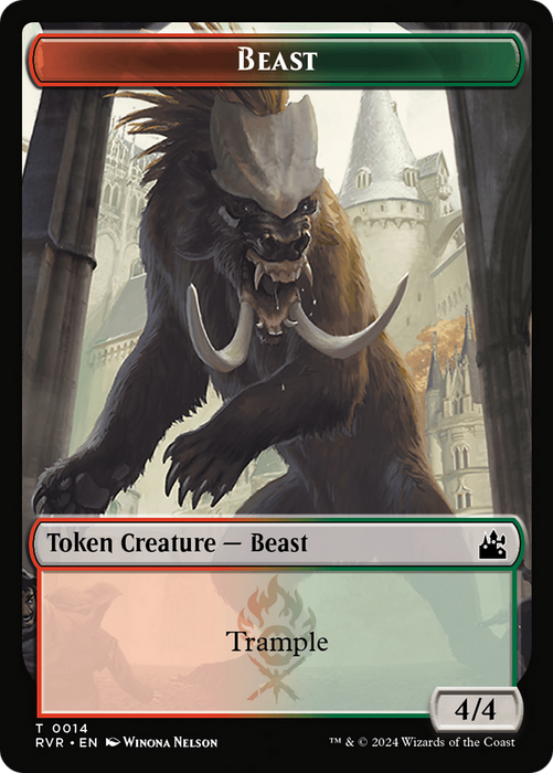 Beast (TRVR-014) - common - Foil