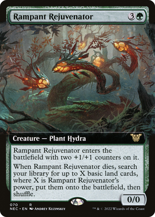 Rampant Rejuvenator (NEC-070) - rare: (Extended Art)