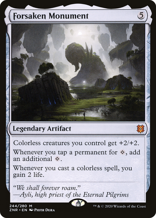 Forsaken Monument (ZNR-244) - mythic