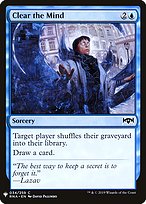 Clear the Mind (LIST-RNA-34) - common