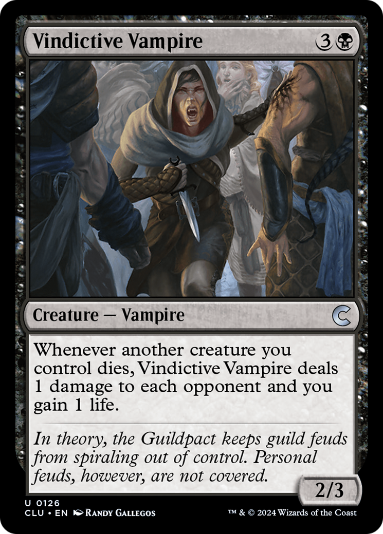 Vindictive Vampire (CLU-126) - uncommon