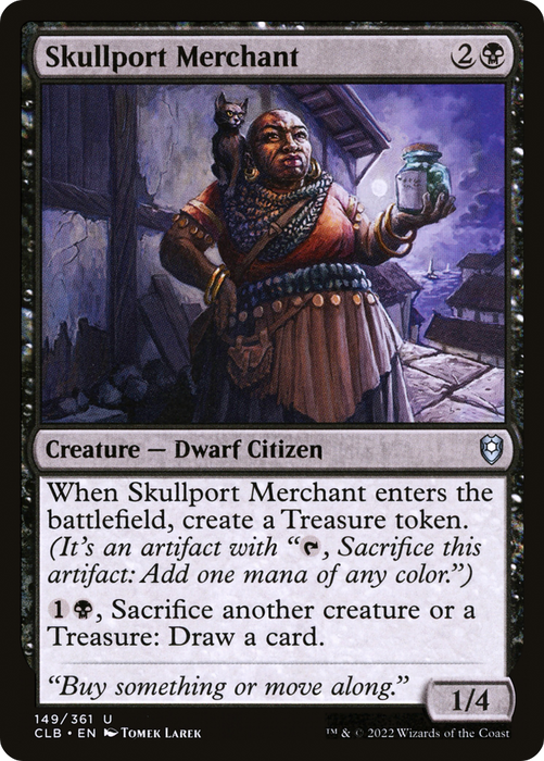 Skullport Merchant (CLB-149) - uncommon - Foil