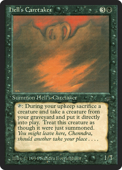Hell's Caretaker (LEG-104) - rare