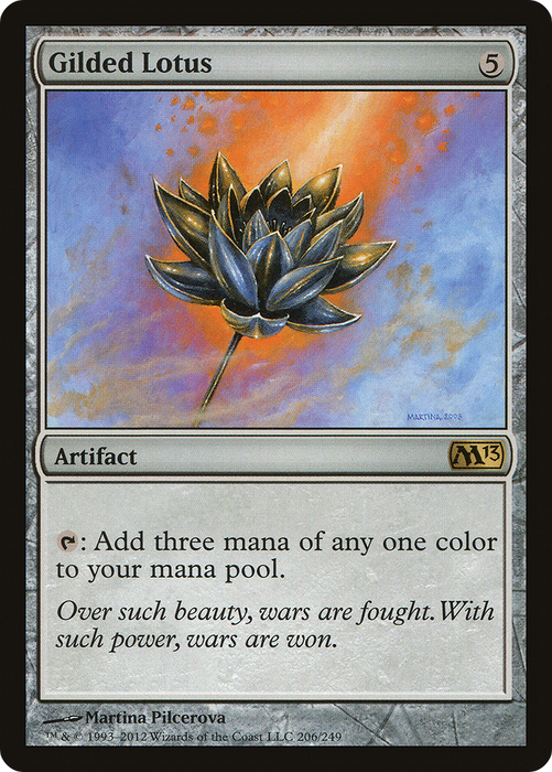 Gilded Lotus (M13-206) - rare