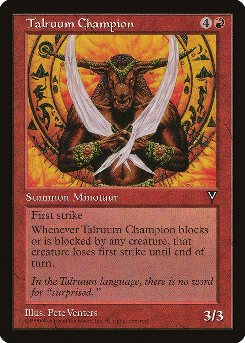 Talruum Champion (VIS-097) - common