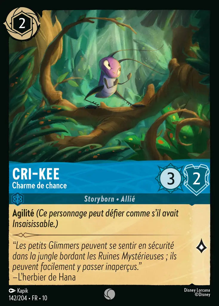 Cri-Kee - Charme de chance (142/204) - LDLP - Commune - Cold Foil