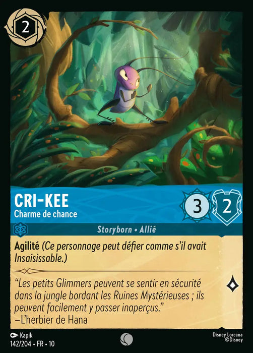 Cri-Kee - Charme de chance (142/204) - LDLP - Commune - Cold Foil