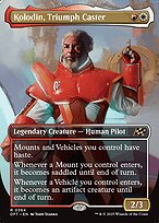 Kolodin, Triumph Caster (DFT-364) - rare (Borderless) - Foil