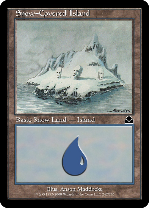 Snow-Covered Island (ME2-242) - common - Foil