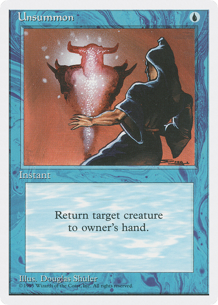 Unsummon (4ED-111) - common