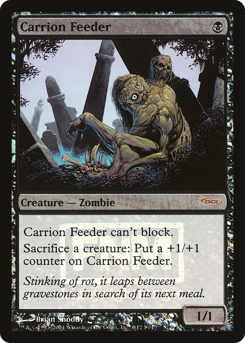 Carrion Feeder (FNM-006) - rare - Foil