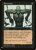 Reanimate (LIST-TMP-151) - uncommon