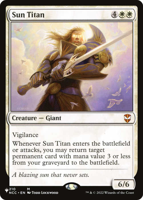 Sun Titan (LIST-NCC-210) - mythic