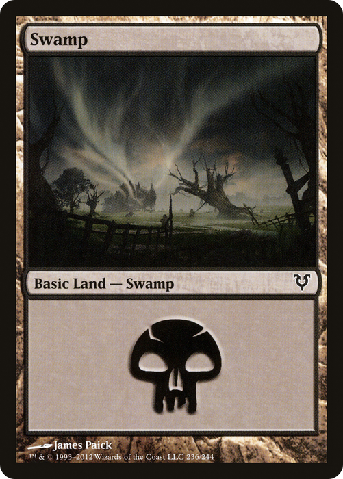 Swamp (AVR-236) - common - Foil