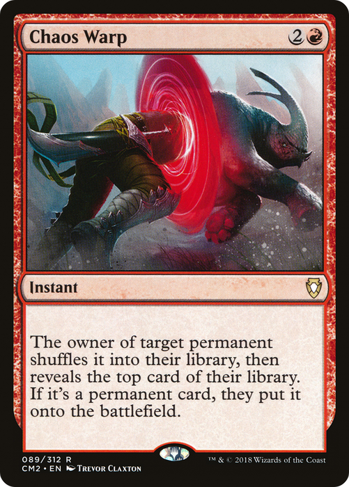 Chaos Warp (CM2-089) - rare