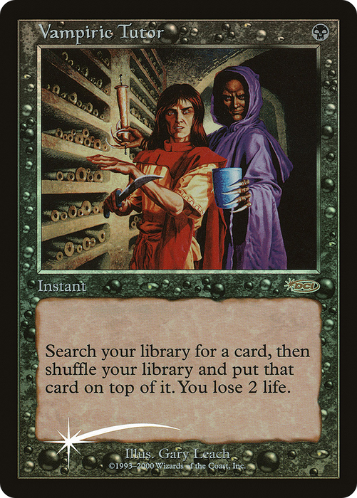 Vampiric Tutor (JDG-002) - rare - Foil