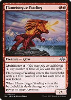 Flametongue Yearling (MH2-125) - uncommon
