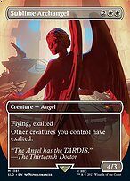 Sublime Archangel (SLD-1381) - mythic (Borderless) - Foil