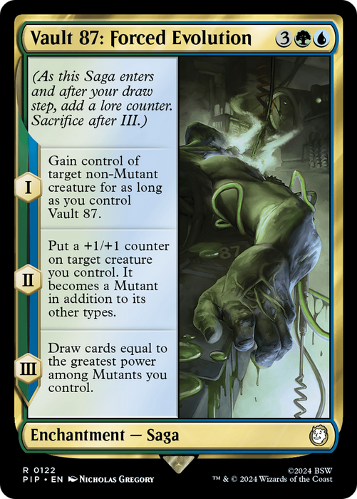 Vault 87: Forced Evolution (PIP-122) - rare - Foil