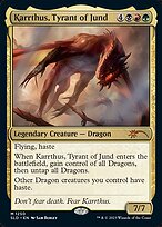 Karrthus, Tyrant of Jund (SLD-1250) - mythic