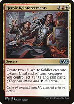 Heroic Reinforcements (M19-217) - uncommon