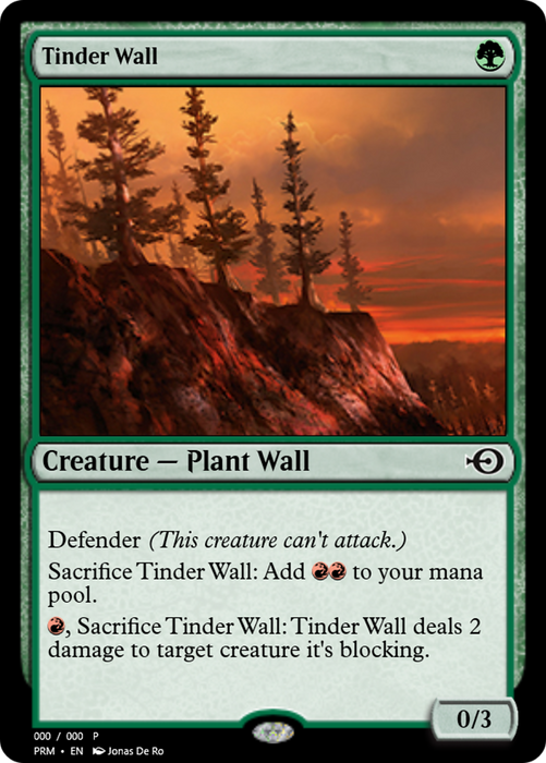 Tinder Wall (PRM-62483) - common - Foil