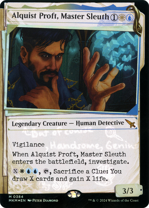Alquist Proft, Master Sleuth (MKM-384) - mythic: (Showcase) - Foil
