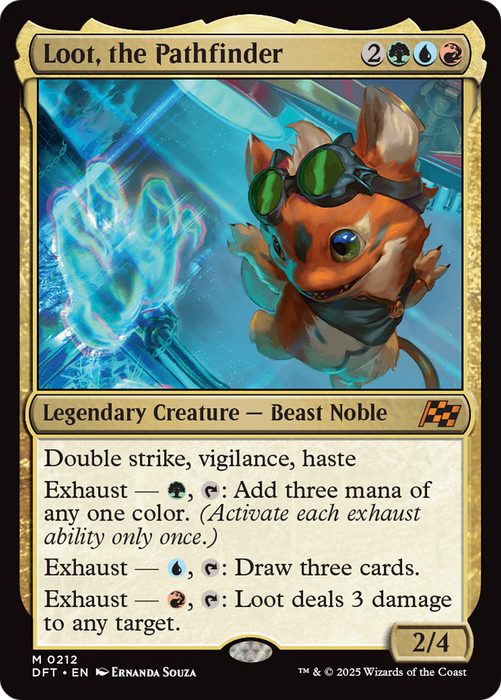 Loot, the Pathfinder (DFT-212) - mythic - Foil