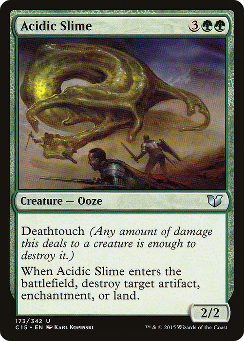 Acidic Slime (C15-173) - uncommon