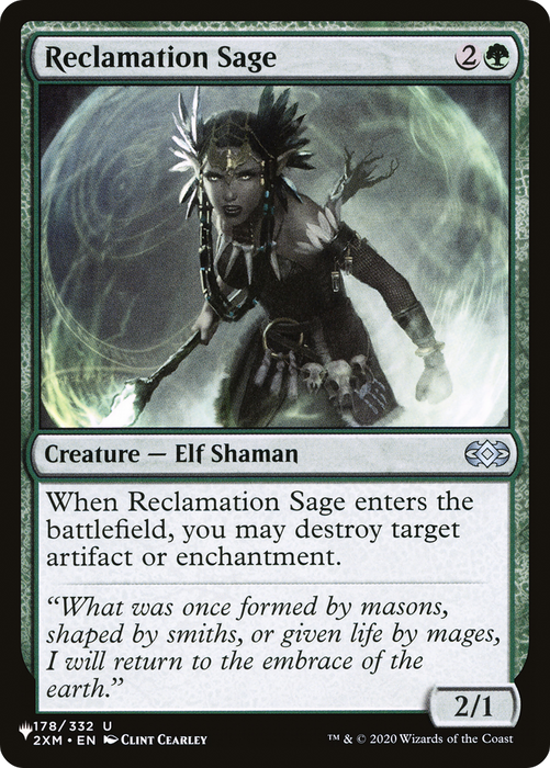 Reclamation Sage (LIST-2XM-178) - uncommon