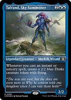 Talrand, Sky Summoner (CMM-499) - rare - Etched Foil