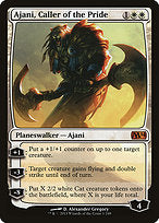 Ajani, Caller of the Pride (M14-001) - mythic - Foil
