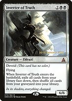 Inverter of Truth (PRE-72S) - mythic: (devoid) - Foil