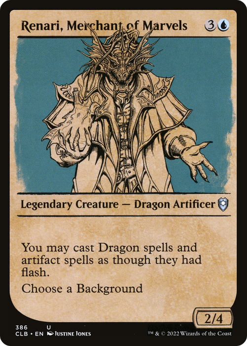 Renari, Merchant of Marvels (CLB-386) - uncommon: (Showcase)