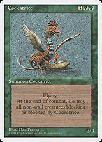 Cockatrice (4ED-237) - rare
