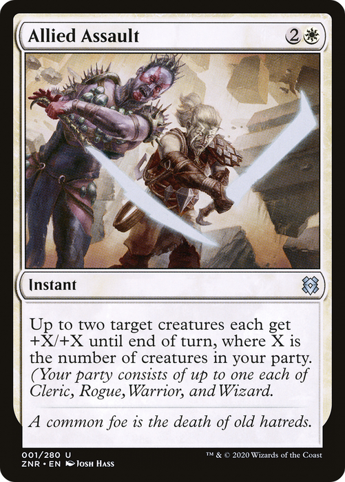 Allied Assault (ZNR-001) - uncommon - Foil