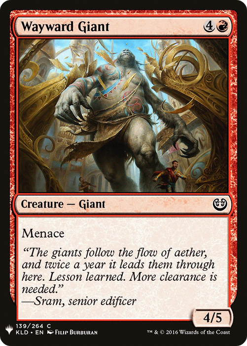 Wayward Giant (LIST-KLD-139) - common