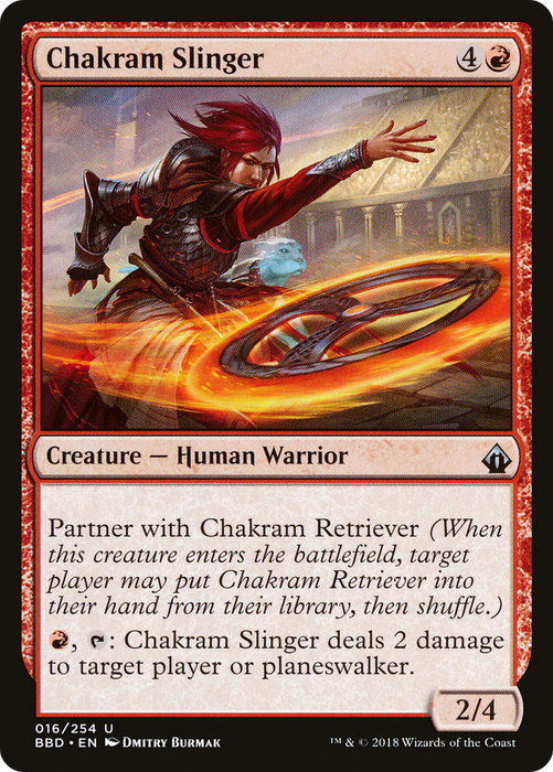 Chakram Slinger (BBD-016) - uncommon - Foil