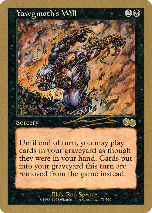 Yawgmoth's Will (WCD-NL171) - rare