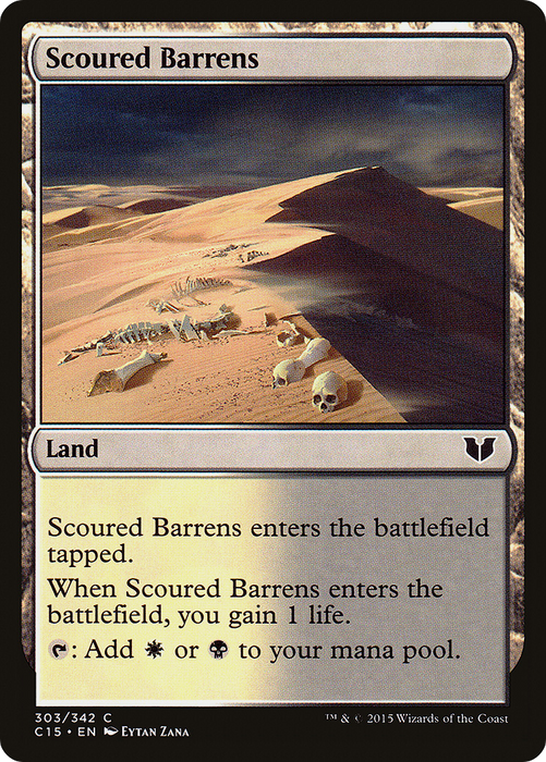 Scoured Barrens (C15-303) - common