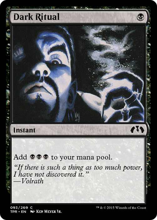 Dark Ritual (TPR-093) - common - Foil